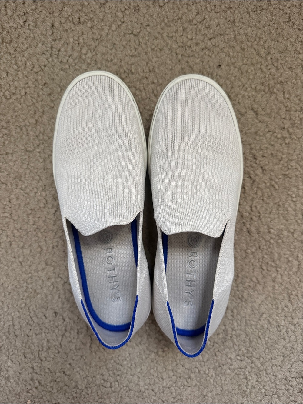 Rothy’s The Original Slip On Sneaker in Sand